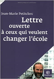 Lettre ouverte a ceux qui veulent changer d école